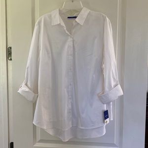 🔥NWT 🔥 Apt.9 Women's Button Down Shirt size XL